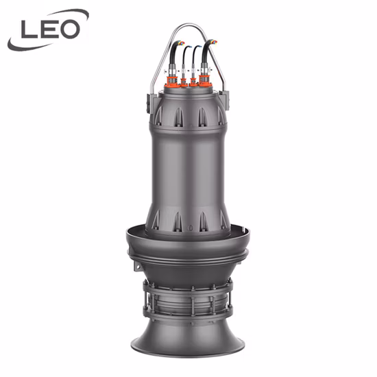 分水プロジェクト用高圧工業用電動垂直水中軸流ウォーターポンプ